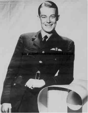 Pilot Officer John McKinley Carswell, graduation photo taken by Sir Cecil Beaton